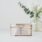 Big "A" Visitenkarte (Stehend Vorderseite)