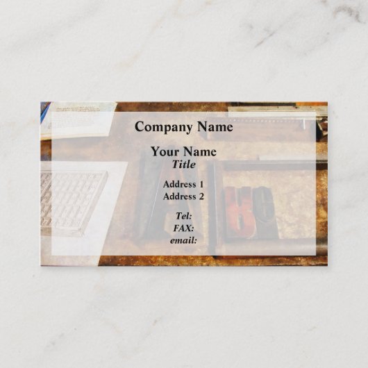 Big "A" Visitenkarte (Vorderseite)