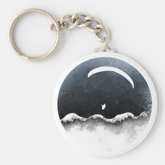 "Big Adventure Paragliding" Schlüsselanhänger (Vorne)