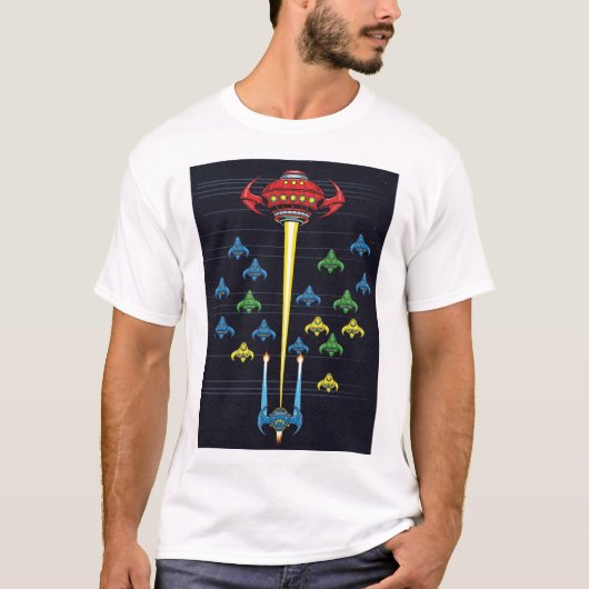 Big Aliens Ship T-Shirt (Vorderseite)
