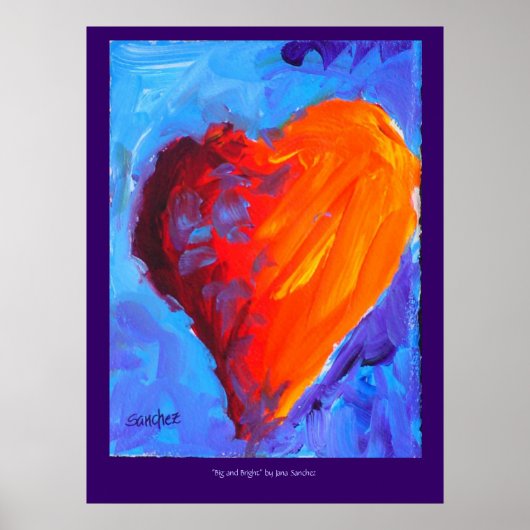 Big and Bright Poster (Vorne)