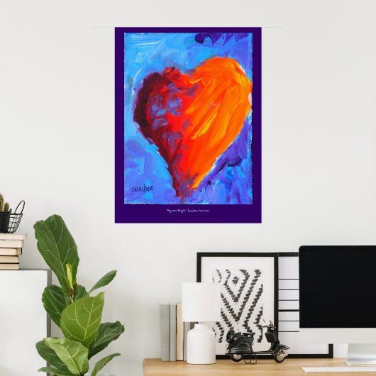 Big and Bright Poster (Heimbüro)