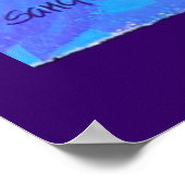 Big and Bright Poster (Ecke)