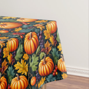 Big and Little Fall Pumpkins Tischdecke