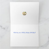 Big and Wild 60. Geburtstagskarte Karte (Innenseite)