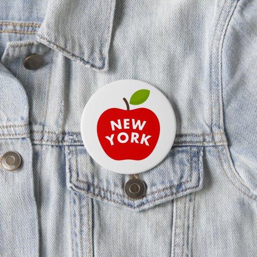 Big Apfel, New York Button (Beispiel)