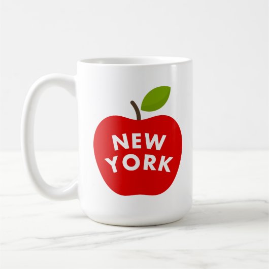 Big Apfel, New York Kaffeetasse (Links)