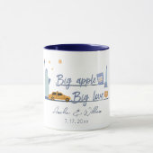 Big Apple, Big Liebe New York City Gastgeschenk Ho Tasse (Zentrum)