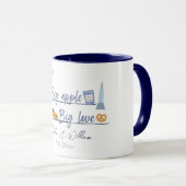 Big Apple, Big Liebe New York City Gastgeschenk Ho Tasse (VorderseiteRechts)