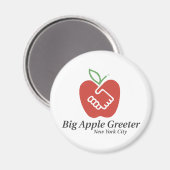 Big Apple Greeter, Inc. Magnet (Vorderseite/Rückseite)