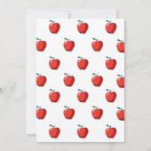 Big Apple vor der Kapelle Bachelorette laden Einladung (Rückseite)