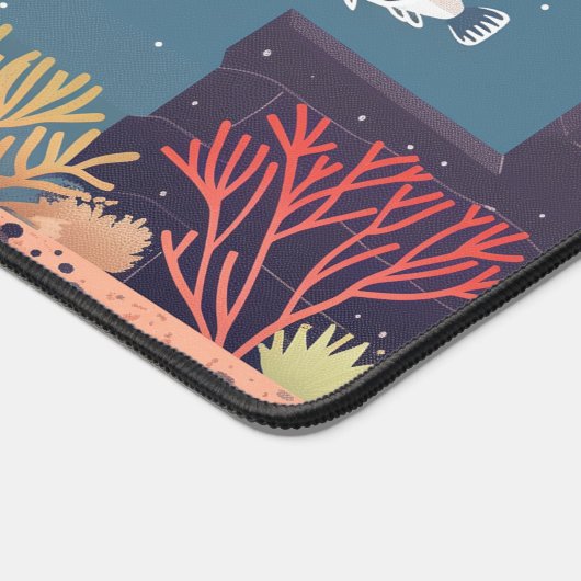 Big Aquarium Schreibtischunterlage (Ecke)