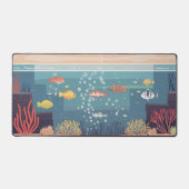 Big Aquarium Schreibtischunterlage (Vorderseite)