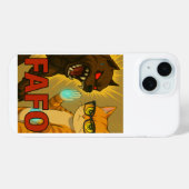 Big Attitude Cat & Dog Phone Case – Unbothered (Rückseite (Horizontal))