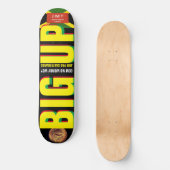 BIG AUF 8 1/4" Skateboarddecke Skateboard (Vorderseite)