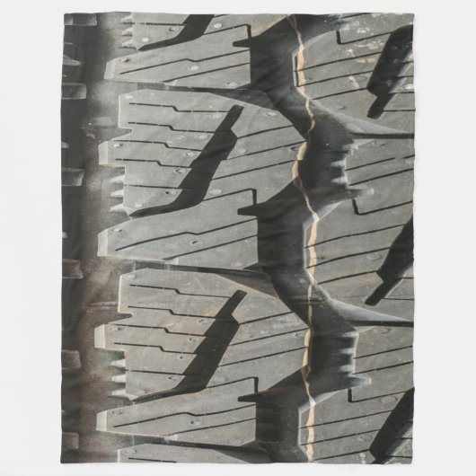 Big Automotive Autos alte Reifen Black Road Trips Fleecedecke (Vorderseite)