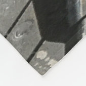 Big Automotive Autos alte Reifen Black Road Trips Fleecedecke (Ecke)