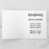 BIG Baby Animal Theme - Schau zurück! Karte (Innenseite)