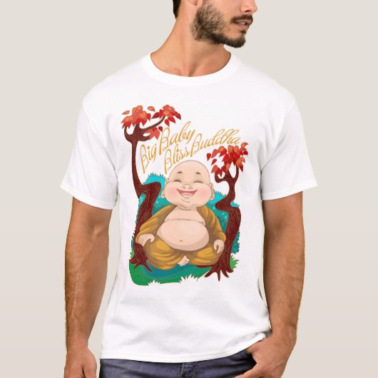 Big Baby Bliss Buddha T-Shirt (Vorderseite)