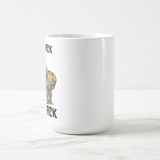 Big Back Outback – Funny Koala Gym Deadlift Design Kaffeetasse (Mittel)