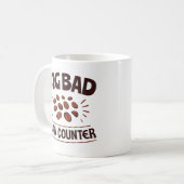 Big Bad Bean Counter Funny Accountant CPA Kaffeetasse (Vorderseite Links)