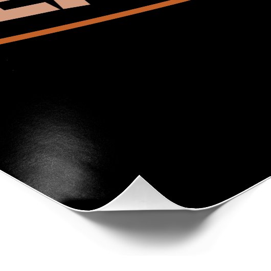 Big Bad Bean Counter Funny Accounting CPA Poster (Ecke)