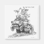 Big Bad Blown Chevy Magnet (Vorne)