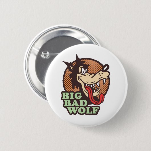 Big Bad Wolf Button (Vorne & Hinten)