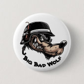 Big Bad Wolf Button (Vorderseite)