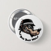 Big Bad Wolf Button (Vorne & Hinten)
