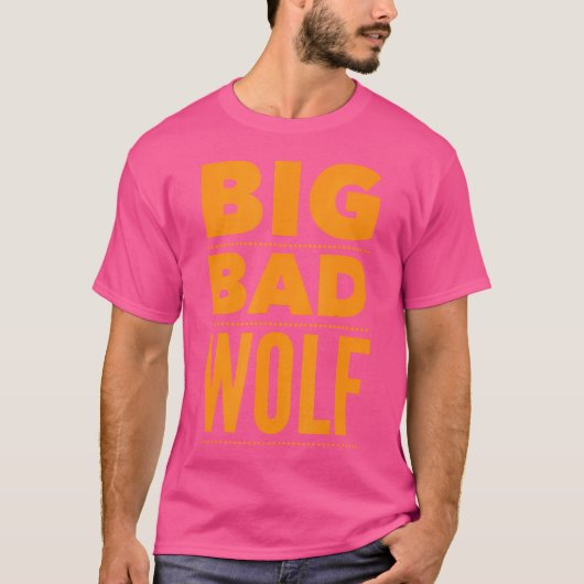 Big Bad Wolf Funny Halloween T-Shirt (Vorderseite)