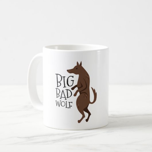 Big Bad Wolf Kaffeetasse (Vorderseite Links)