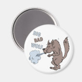Big Bad Wolf Magnet (Vorderseite/Rückseite)