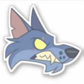 Big Bad Wolf Sticker (Vorderseite)