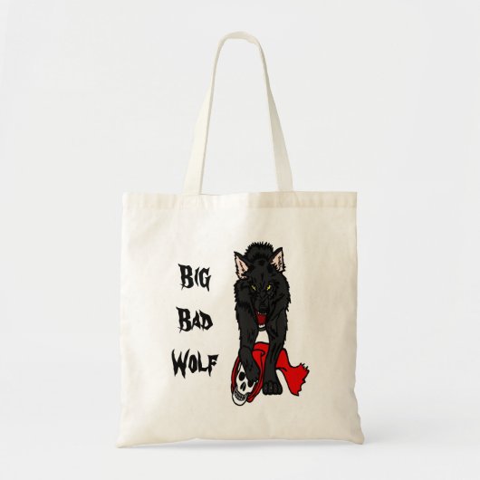 Big Bad Wolf Tote Bag Tragetasche (Vorne)