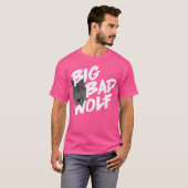 Big Bad Wolf Wolf Face Funny Wolf T-Shirt (Vorne ganz)
