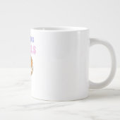 Big Bagels Funny Breakfast Shirt Jumbo-Tasse (Rechts)