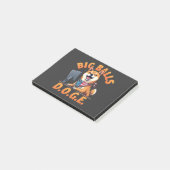 Big Balls Doge Department of Government Efficiency Post-it Klebezettel (angewinkelt)