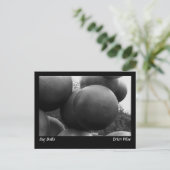 Big Balls Skulptur Postkarte (Stehend Vorderseite)