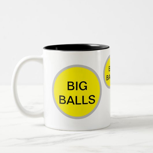 BIG BALLS Tasse - Funny Inside Joke Gift (Links)