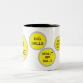 BIG BALLS Tasse - Funny Inside Joke Gift (Mittel)