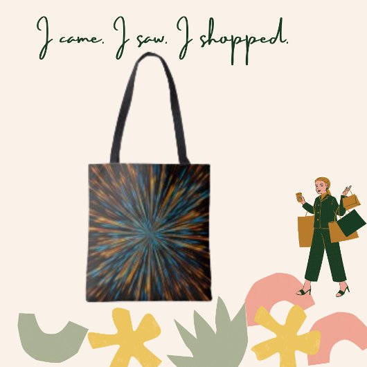 Big Bang Color Structure Sparkling Tote Bag Tasche