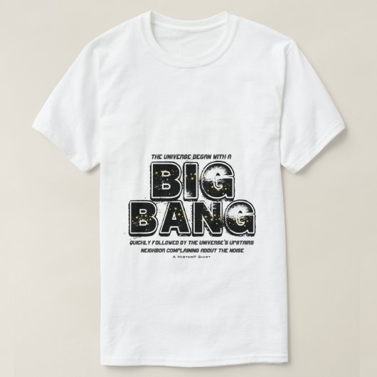BIG BANG - Ein MisterP-Shirt T-Shirt (Design vorne)