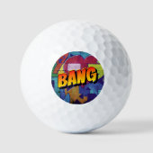 Big Bang Golf Balls - Pop Art Power! Golfball (Vorderseite)