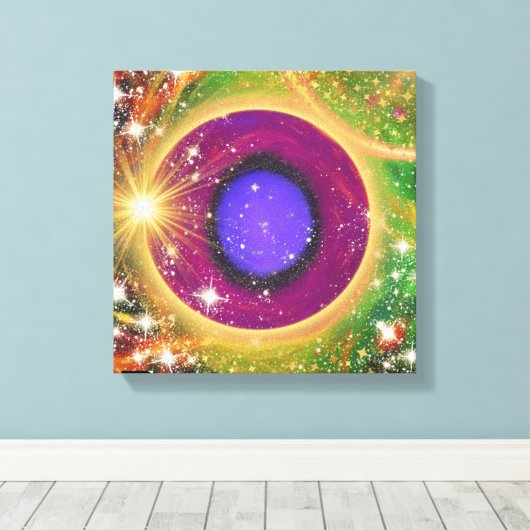 Big Bang Leinwanddruck (Insitu (Holzboden))