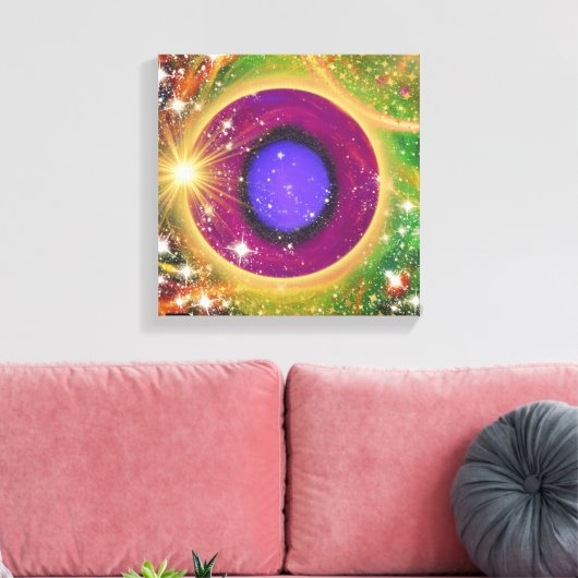 Big Bang Leinwanddruck (Insitu (Wohnzimmer))