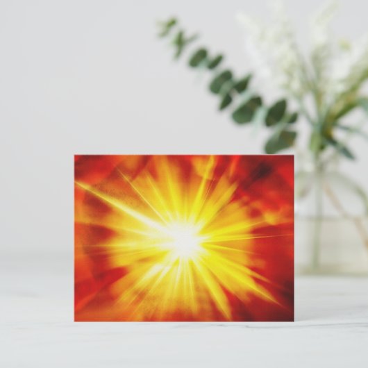 Big Bang Postkarte (Stehend Vorderseite)