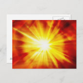 Big Bang Postkarte (Vorne/Hinten)