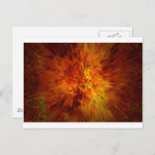 Big Bang Postkarte (Vorne/Hinten)