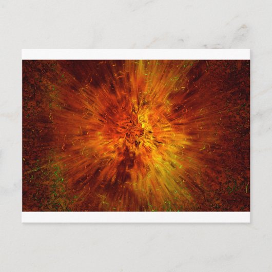 Big Bang Postkarte (Vorderseite)